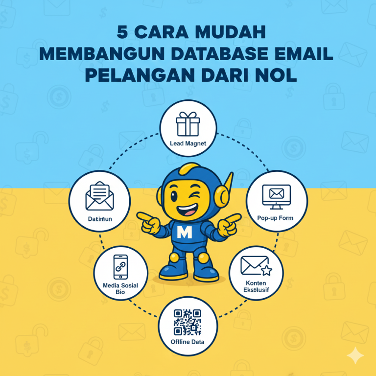 5 Cara Mudah Membangun Database Email Pelanggan dari Nol