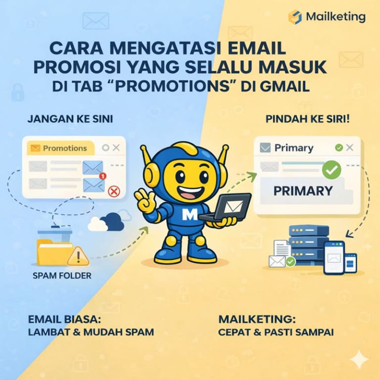 Cara Mengatasi Email Promosi yang Selalu Masuk ke Tab “Promotions” di Gmail