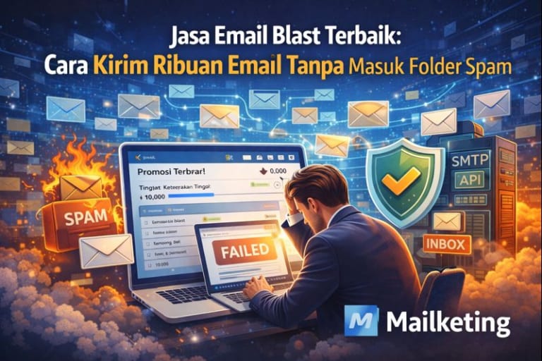 Jasa Email Blast Terbaik: Cara Kirim Ribuan Email Tanpa Masuk Folder Spam
