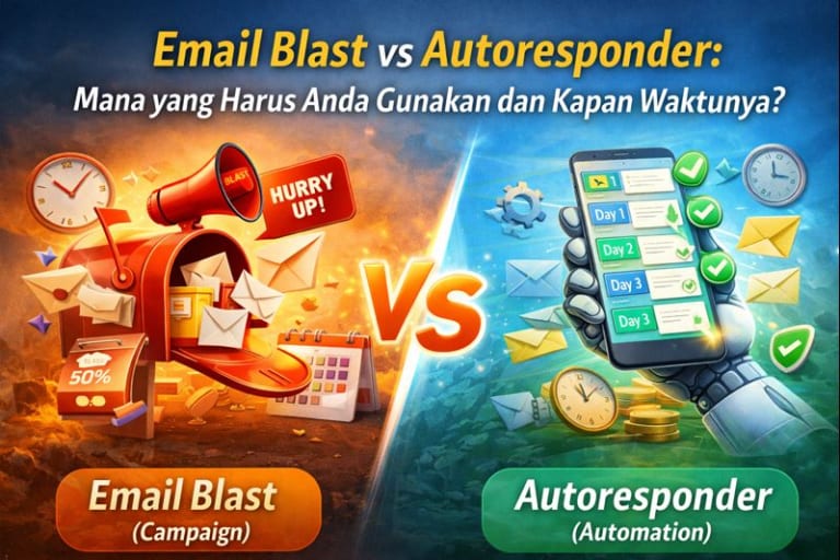 Email Blast vs Autoresponder: Mana yang Harus Anda Gunakan dan Kapan Waktunya?