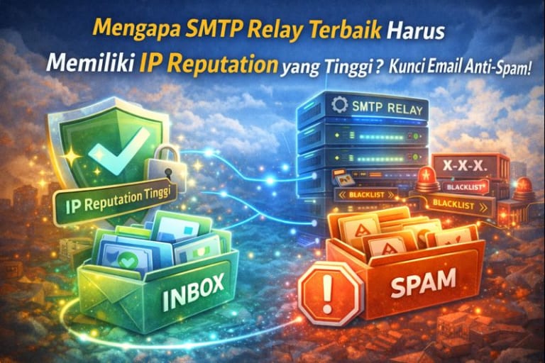 Mengapa SMTP Relay Terbaik Harus Memiliki IP Reputation yang Tinggi? Kunci Email Anti-Spam!