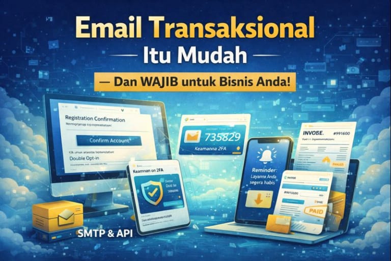 Email Transaksional Itu Mudah — Dan Wajib untuk Bisnis Anda