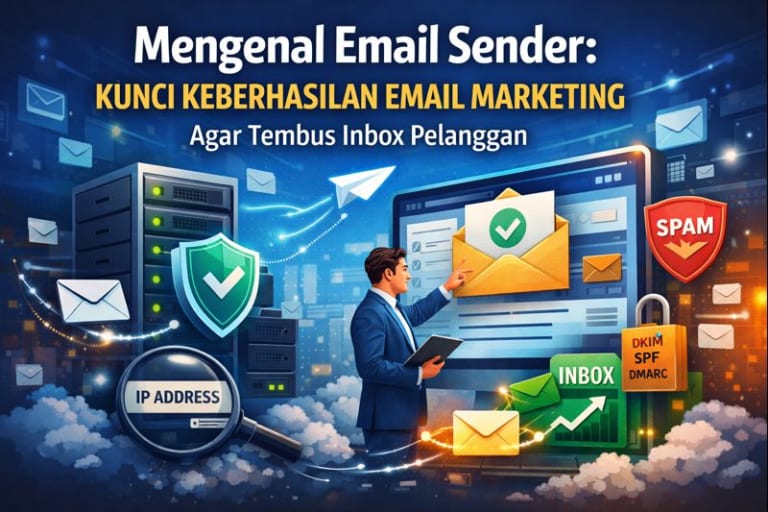 Mengenal Email Sender: Kunci Keberhasilan Email Marketing Agar Tembus Inbox Pelanggan