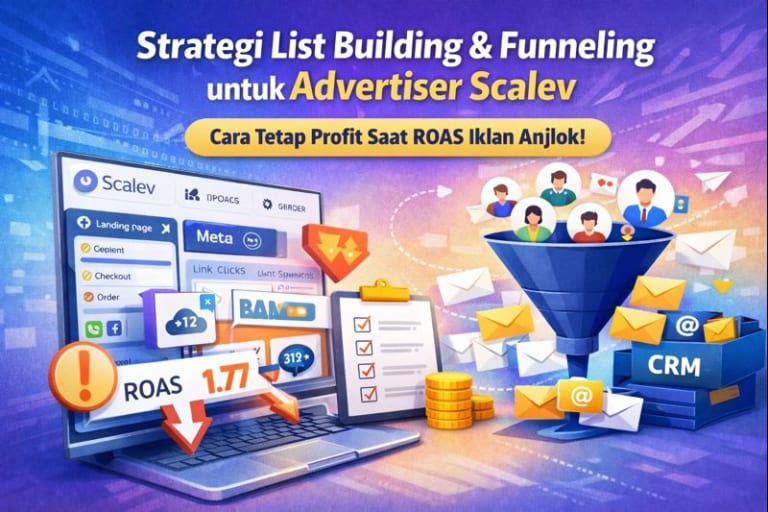 Strategi List Building & Funneling untuk Advertiser Scalev: Cara Tetap Profit Saat ROAS Iklan Anjlok!
