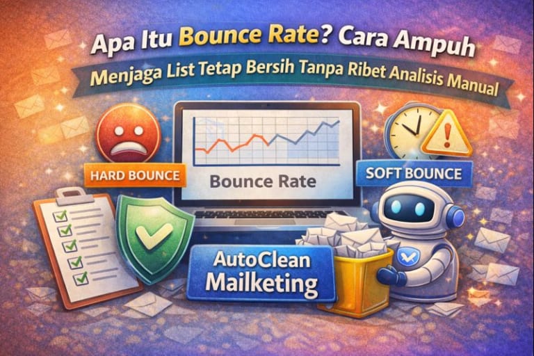 Apa Itu Bounce Rate? Cara Ampuh Menjaga List Tetap Bersih Tanpa Ribet Analisis Manual