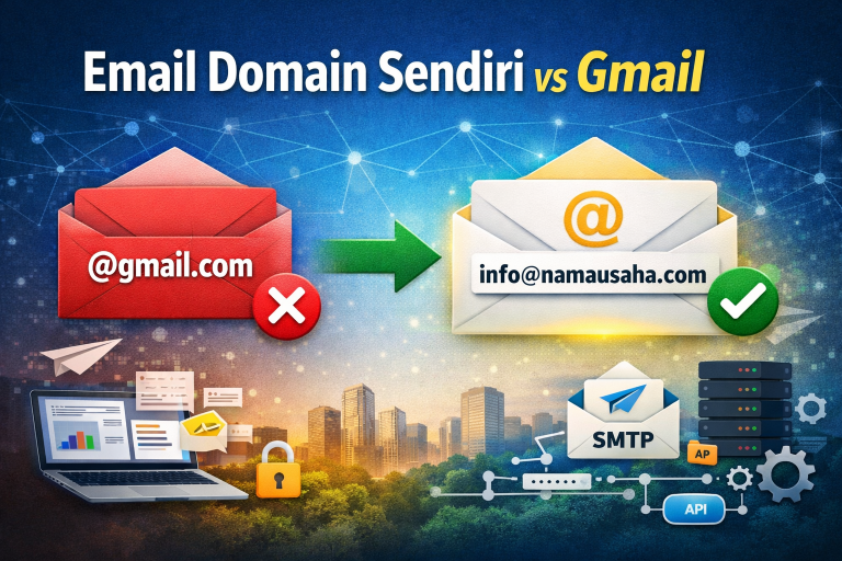 Mengapa Bisnis Perlu Email Domain Sendiri daripada Gmail