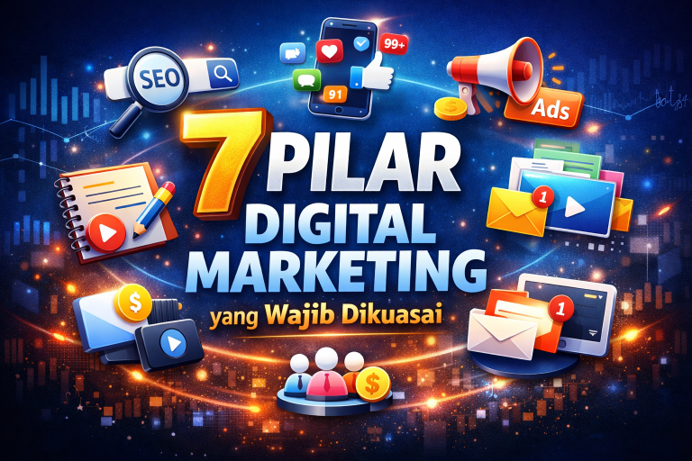 7 Pilar Digital Marketing yang Wajib Dikuasai