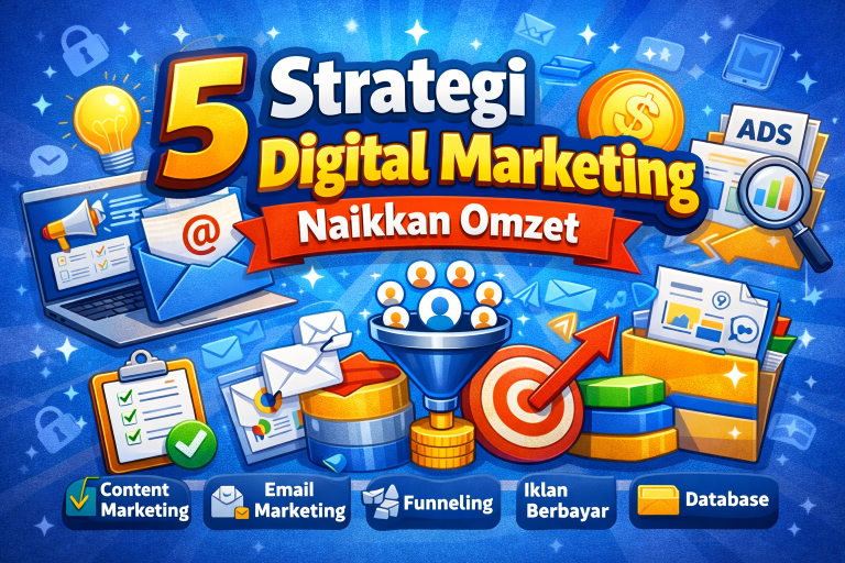 5 Strategi Digital Marketing Paling Ampuh Naikkan Omzet