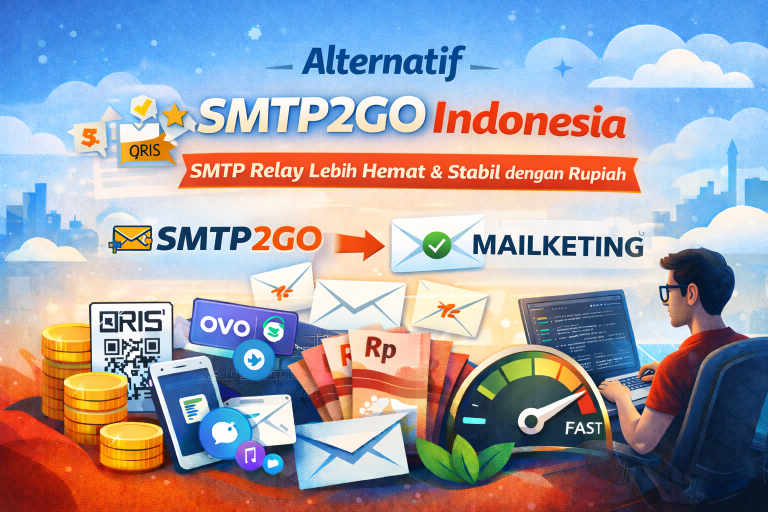 Alternatif SMTP2GO Indonesia SMTP Relay Lebih Hemat & Stabil