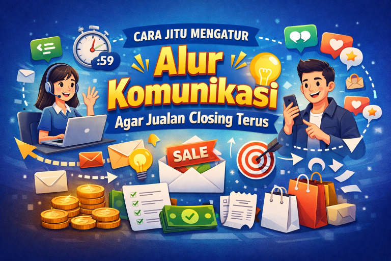 Cara Jitu Mengatur Alur Komunikasi Agar Jualan Closing Terus