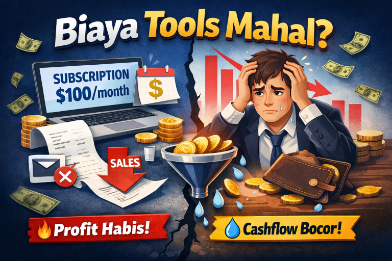 Alasan Profit Bisnis Habis Karena Biaya Tools Mahal