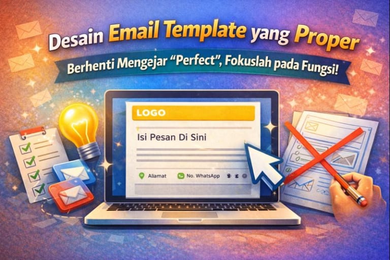 Desain Email Template yang Proper: Fokus Fungsi, Bukan Perfect