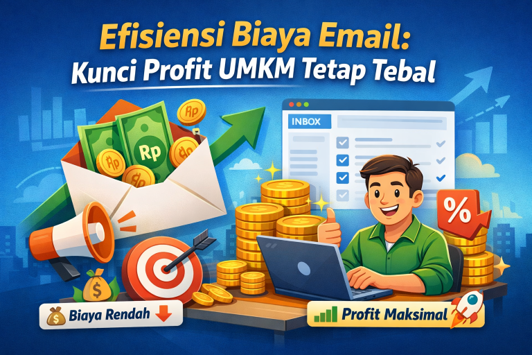 Efisiensi Biaya Email: Kunci Profit UMKM Tetap Tebal