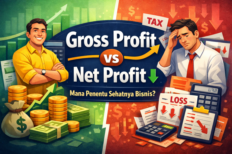 Gross Profit vs Net Profit: Mana Penentu Sehatnya Bisnis?