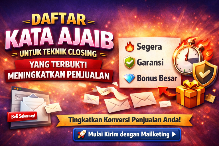 Daftar Kata Ajaib untuk Teknik Closing yang Terbukti Meningkatkan Penjualan