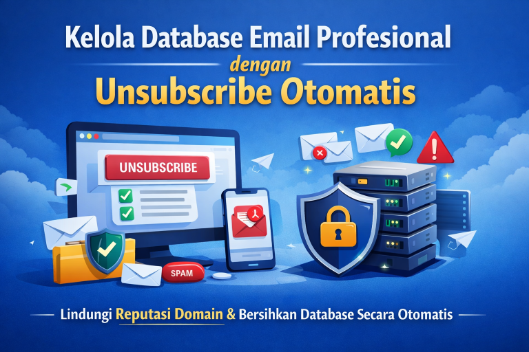 Kelola Database Email Profesional dengan Unsubscribe Otomatis