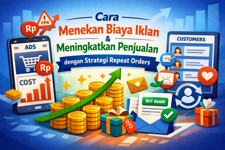 Cara Tekan Biaya Iklan dengan Repeat Orders
