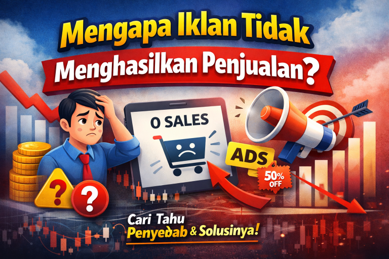 Mengapa Iklan Tidak Menghasilkan Penjualan? Ini Analisisnya