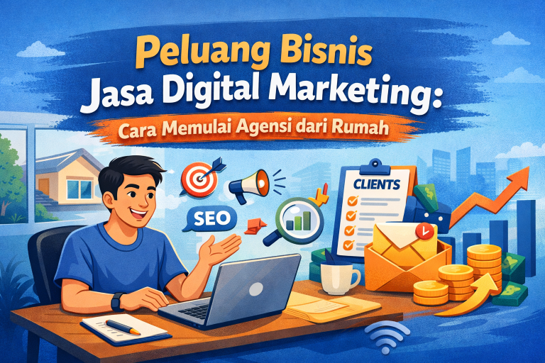 Peluang Bisnis Jasa Digital Marketing: Cara Memulai Agensi dari Rumah