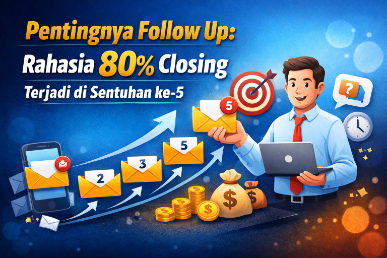 Pentingnya Follow Up: Rahasia 80% Closing Terjadi di Sentuhan ke-5