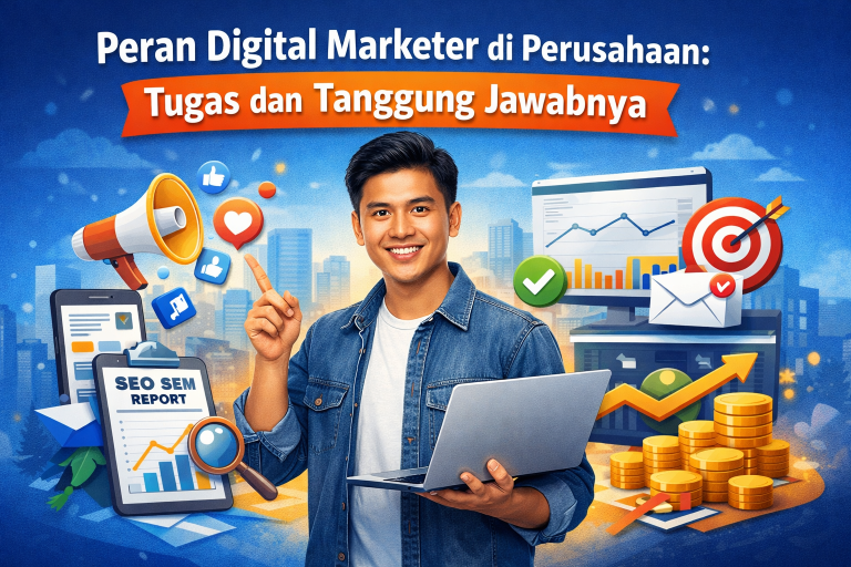 Peran Digital Marketer di Perusahaan: Tugas dan Tanggung Jawabnya