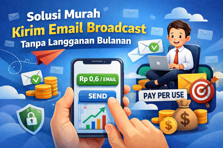 Solusi Murah Kirim Email Broadcast Tanpa Langganan