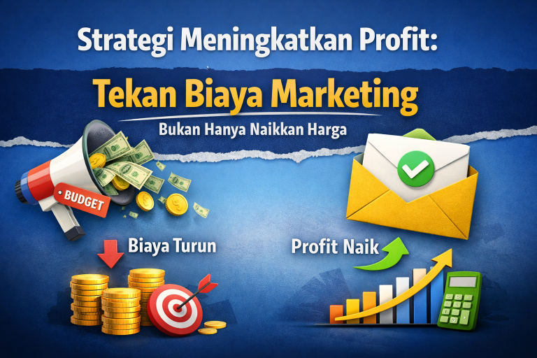 Strategi Meningkatkan Profit: Tekan Biaya Marketing