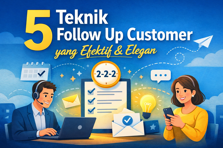 5 Teknik Follow Up Customer yang Efektif & Elegan