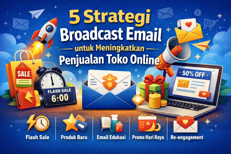 5 Strategi Broadcast Email untuk Meningkatkan Penjualan Toko Online