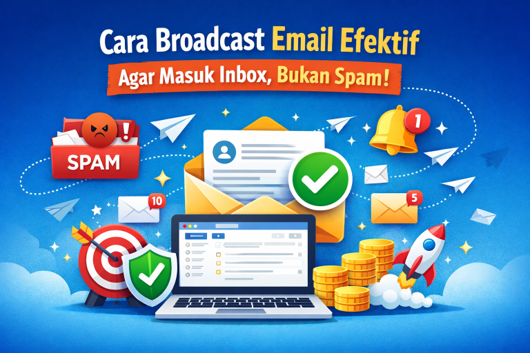 Cara Broadcast Email Efektif Agar Masuk Inbox, Bukan Spam!