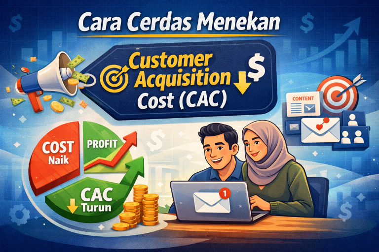 Cara Cerdas Menekan Customer Acquisition Cost (CAC)