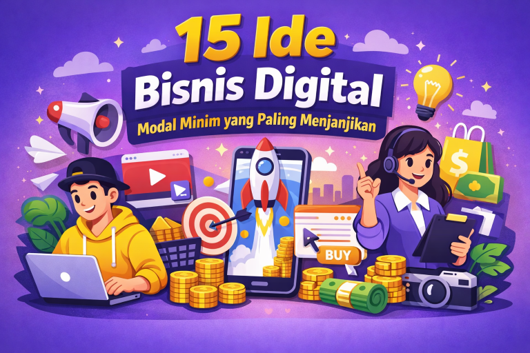 15 Ide Bisnis Digital Modal Minim yang Paling Menjanjikan