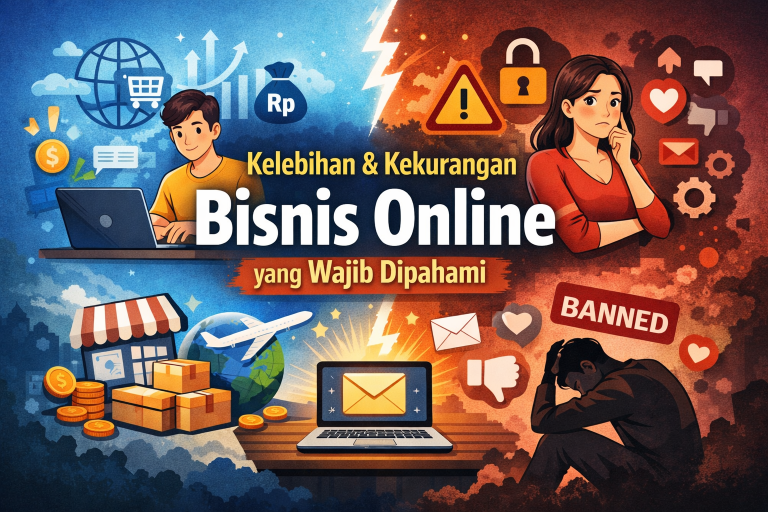 Kelebihan dan Kekurangan Bisnis Online yang Wajib Dipahami