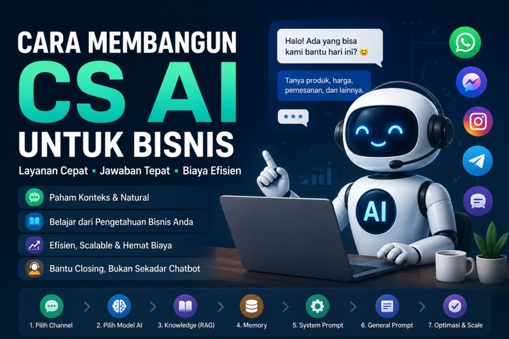 Cara Membangun CS AI untuk Bisnis Tanpa Boncos